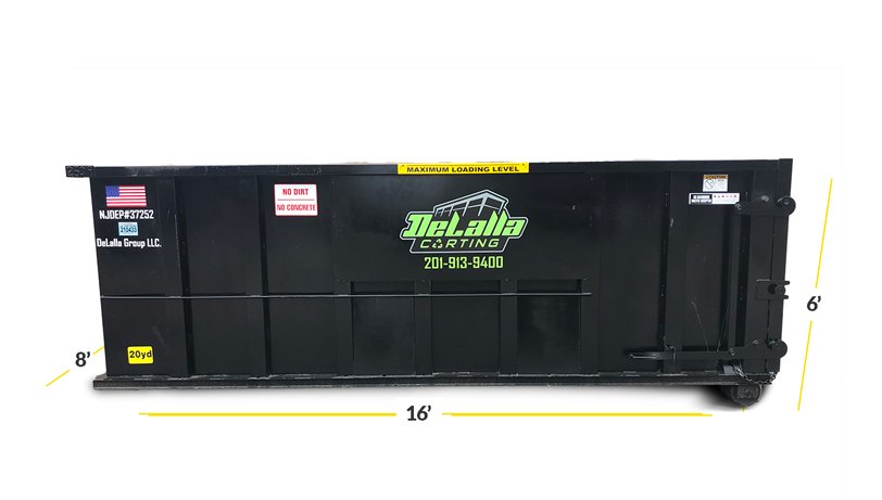 20 Yard dumpster